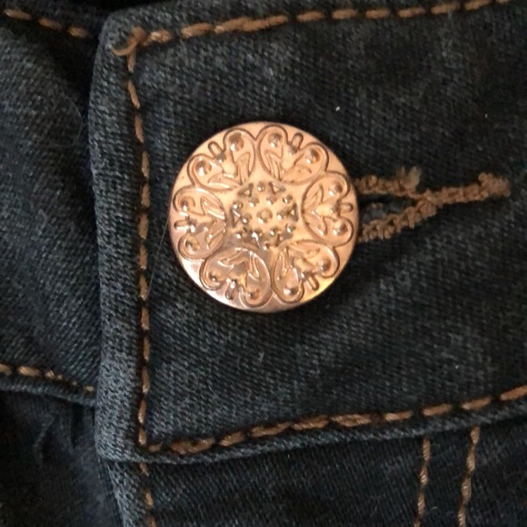 Black wash Blue Spice Jeans - Picture 8 of 9